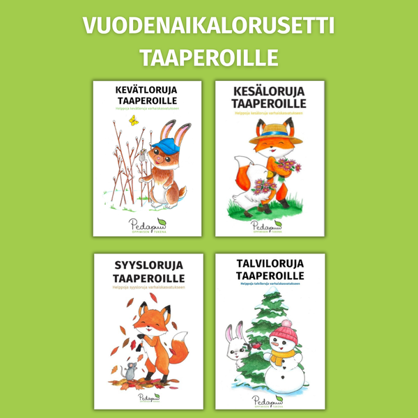 Vuodenaikalorusetti taaperoille